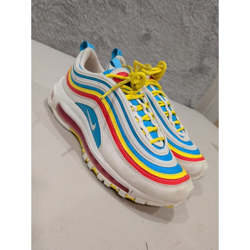 Nike Air Max 97 Summe Pack Women's Running Shoes Size 5Y White W 7 Unisex